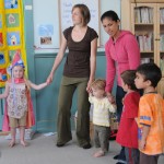 Children and Parents at Kaslo Family Centre.